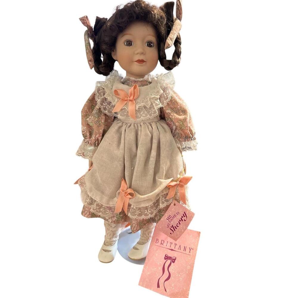 Vintage porcelain doll name sherry
